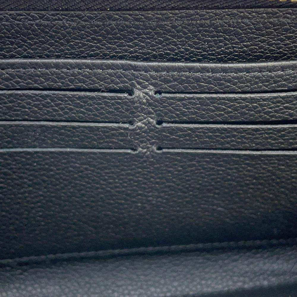 ルイヴィトン 長財布 モノグラム・アンプラント ジッピー・ウォレット M80481 黒 ブラック ラウンドファスナー