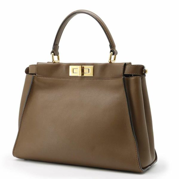 フェンディ ハンドバッグ ピーカブー ミディアム 8BN2903 FENDI バッグ 2wayショルダーバッグ