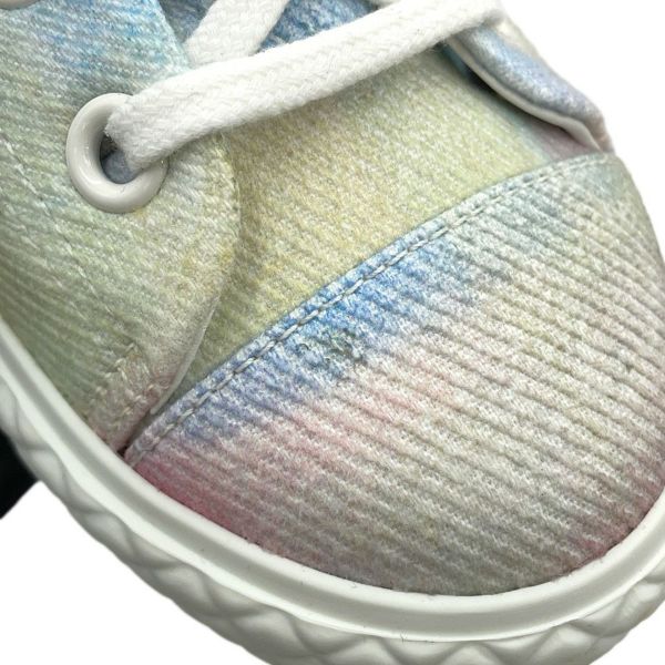 シャネル スニーカー ココマーク ローカット レースアップ レディースサイズ38C CHANEL 靴