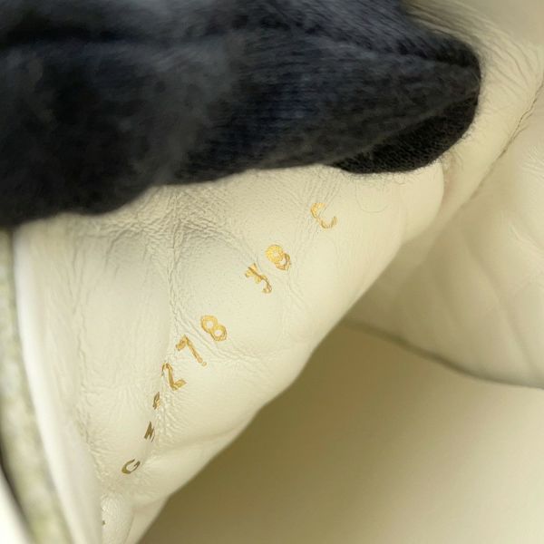 シャネル スニーカー ココマーク ローカット レースアップ レディースサイズ38C CHANEL 靴