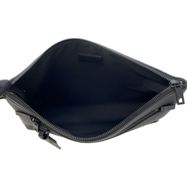 ルイヴィトン クラッチバッグ グレインレザー テイクオフ・ポーチ M69837 LOUIS VUITTON ブラック 黒