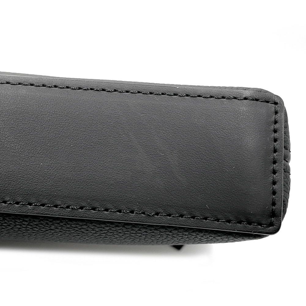 ルイヴィトン クラッチバッグ グレインレザー テイクオフ・ポーチ M69837 LOUIS VUITTON ブラック 黒