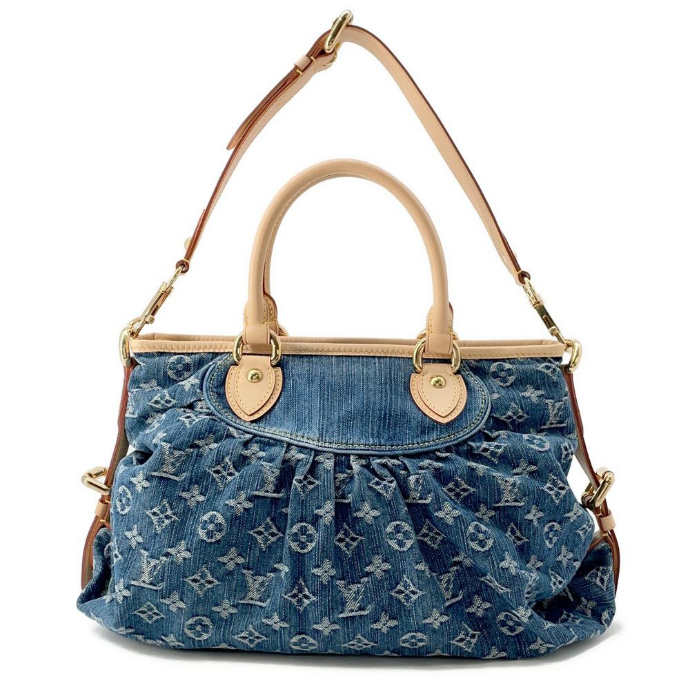 ルイヴィトン ハンドバッグ モノグラム・デニム ネオ・カヴィMM M95349 2way