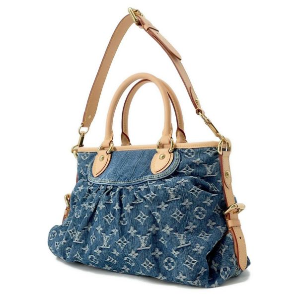 ルイヴィトン ハンドバッグ モノグラム・デニム ネオ・カヴィMM M95349 2way