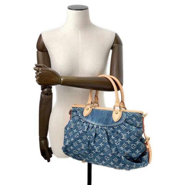ルイヴィトン ハンドバッグ モノグラム・デニム ネオ・カヴィMM M95349 2way