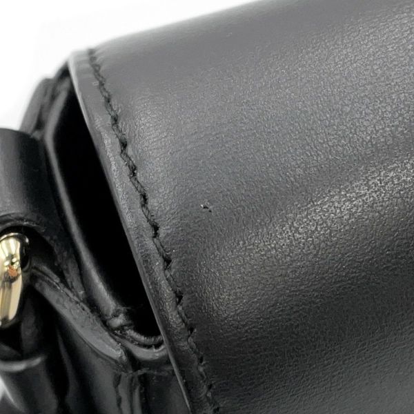 サルヴァトーレ・フェラガモ ショルダーバッグ ガンチーニ レザー 21 O009 Ferragamo 黒