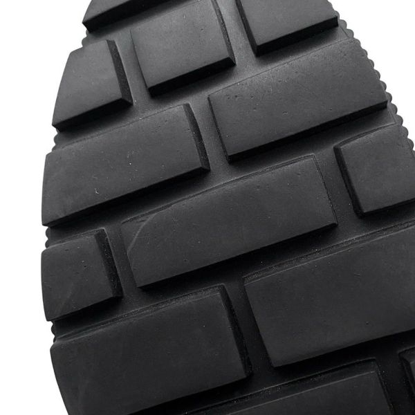 エルメス ショートブーツ フレッシュ ナイロン/レザー メンズサイズ42 HERMES 黒 メンズ