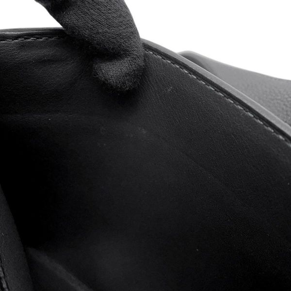 エルメス ショルダーバッグ サック ア デペッシュ21 キャバン/シルバー金具 トゴ B刻印 黒