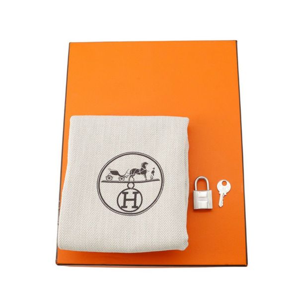 エルメス ハンドバッグ ピコタンロックPM グリスペール/ゴールド/シルバー金具 フェルト/スイフト  Y刻印