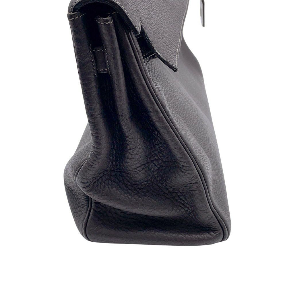 エルメス ハンドバッグ ケリー32 内縫い グラファイト/シルバー金具 トゴ □E刻印 2wayショルダー