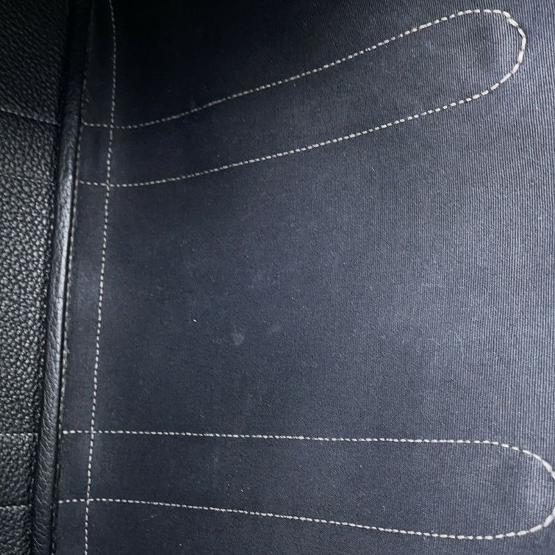 エルメス トートバッグ ガーデンパーティPM ブラック/シルバー金具 トワルアッシュ/ネゴンダ □G刻印 HERMES Garden Party 黒