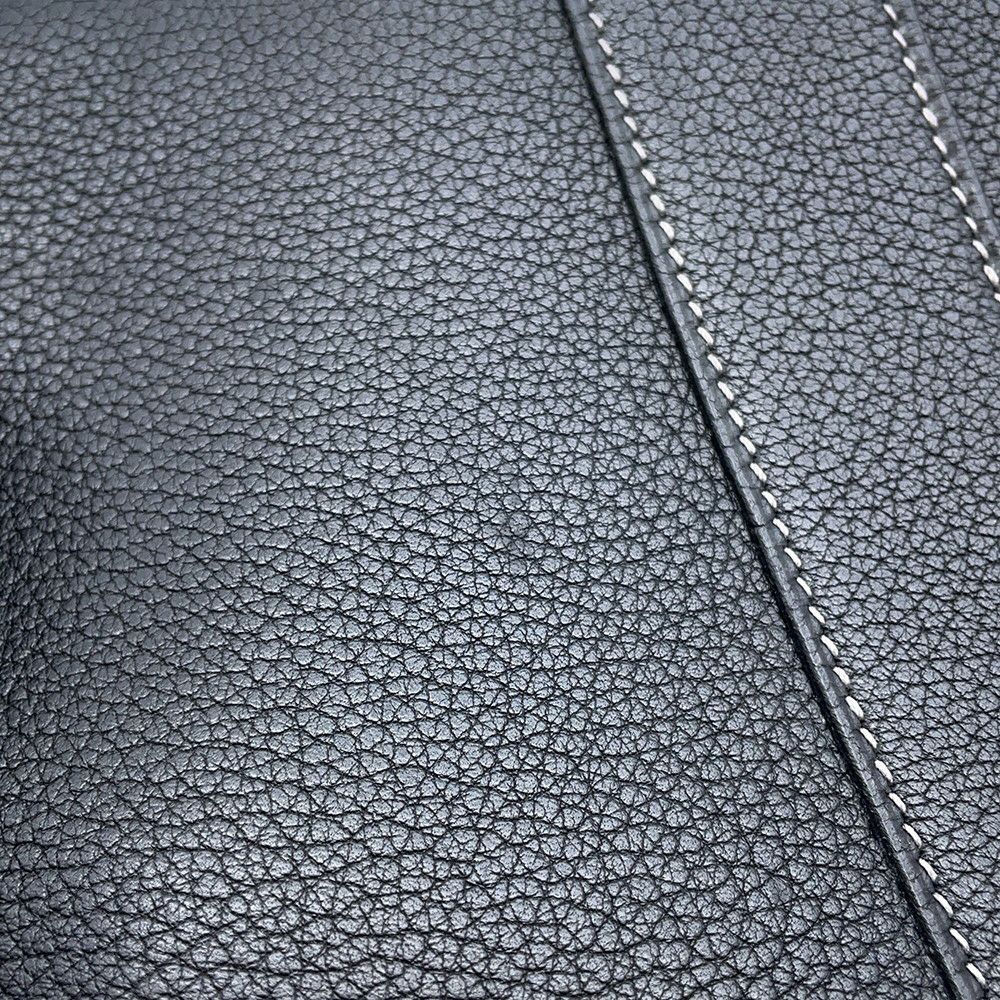 エルメス トートバッグ ガーデンパーティPM ブラック/シルバー金具 トワルアッシュ/ネゴンダ □G刻印 HERMES Garden Party 黒