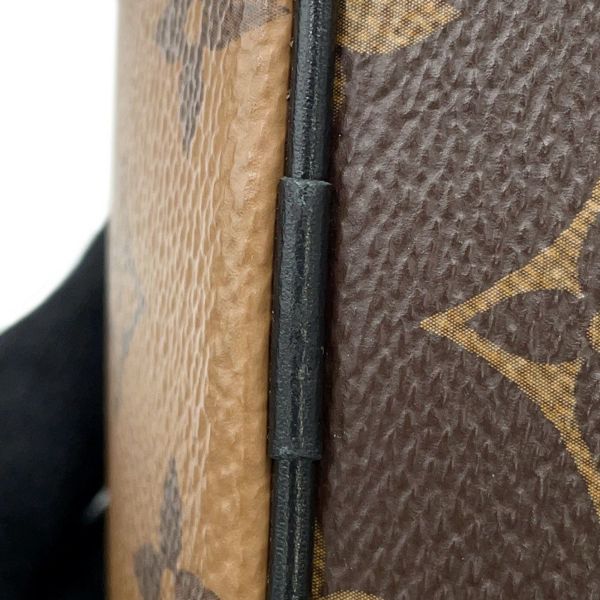 ルイヴィトン ハンドバッグ モノグラム・リバース ヴァニティ・チェーン ポーチ M47125 LOUIS VUITTON 2way ブラック 黒