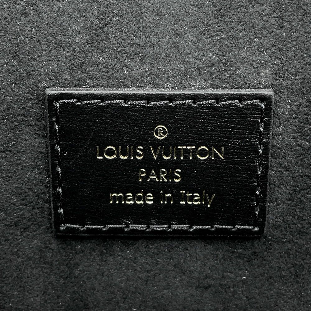 ルイヴィトン ハンドバッグ モノグラム・リバース ヴァニティ・チェーン ポーチ M47125 LOUIS VUITTON 2way ブラック 黒