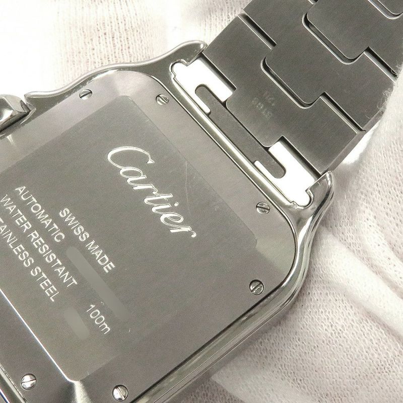 カルティエ サントス ドゥ カルティエ LM WSSA0018 Cartier 腕時計 シルバー文字盤