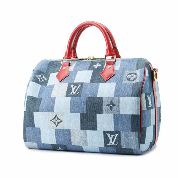 ルイヴィトン ハンドバッグ モノグラム・デニム スピーディ・バンドリエール30 M45041 LOUIS VUITTON 2wayショルダーバッグ