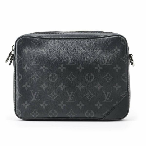 ルイヴィトン ショルダーバッグ モノグラム・エクリプス リバース トリオ・メッセンジャー M69443 LOUIS VUITTON ブラック 黒