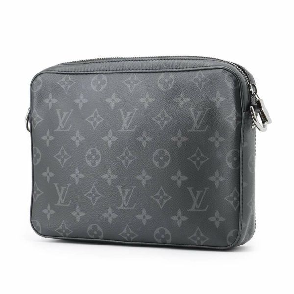 ルイヴィトン ショルダーバッグ モノグラム・エクリプス リバース トリオ・メッセンジャー M69443 LOUIS VUITTON ブラック 黒