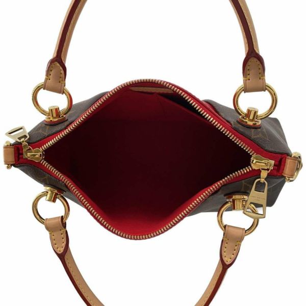 ルイヴィトン ハンドバッグ モノグラム VトートBB M43966 LOUIS VUITTON 2wayショルダーバッグ レッド