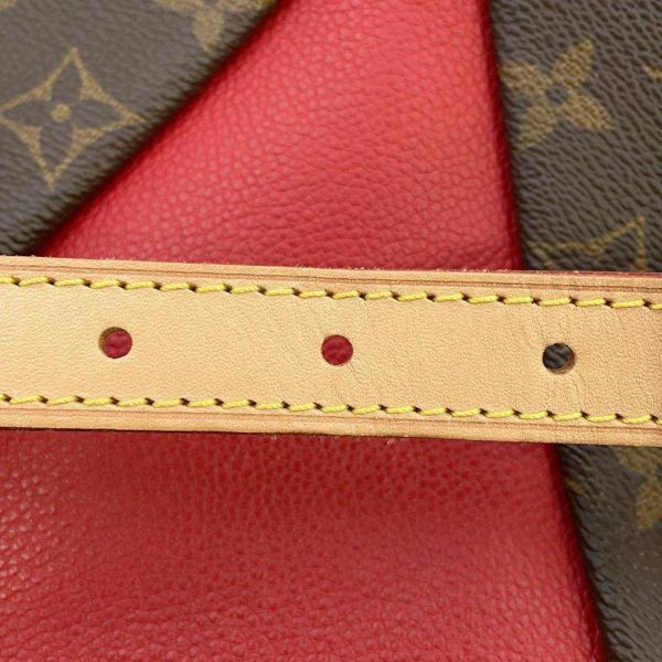 ルイヴィトン ハンドバッグ モノグラム VトートBB M43966 LOUIS VUITTON 2wayショルダーバッグ レッド