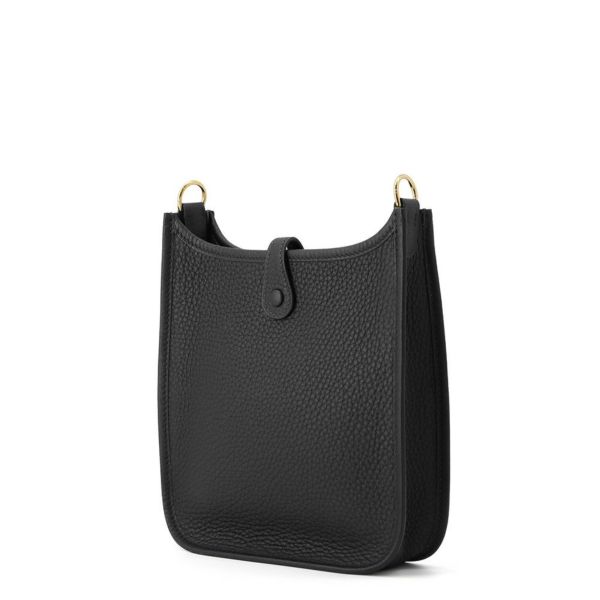 エルメス エブリンTPM アマゾン ブラック/ゴールド金具 トリヨンクレマンス W刻印 黒