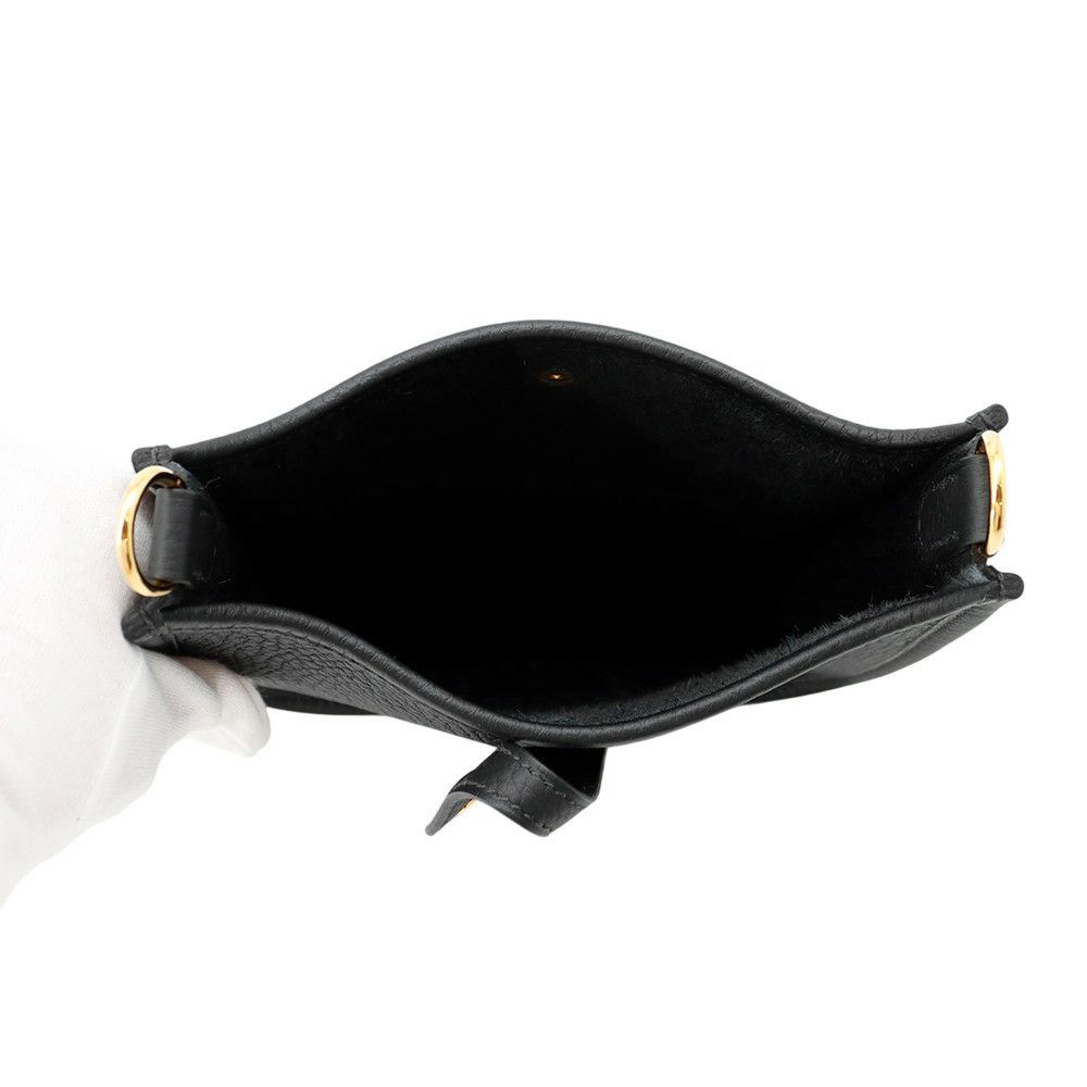 エルメス エブリンTPM アマゾン ブラック/ゴールド金具 トリヨンクレマンス W刻印 黒