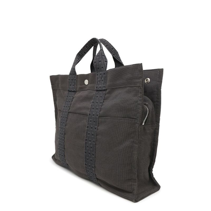 エルメス ハンドバッグ エールライントートMM キャンバス HERMES バッグ トートバッグ