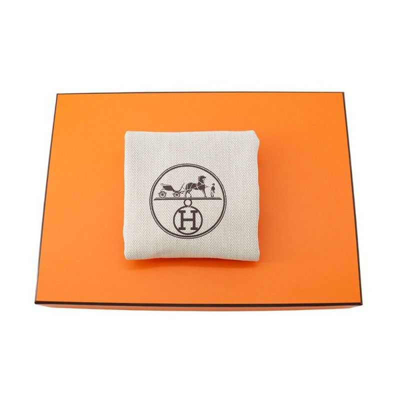 エルメス ショルダーバッグ エールバッグジップ ミニ アルドワーズ/エクリュ/シルバー金具トワルミリタリー/ヴァッシュハンター W刻印