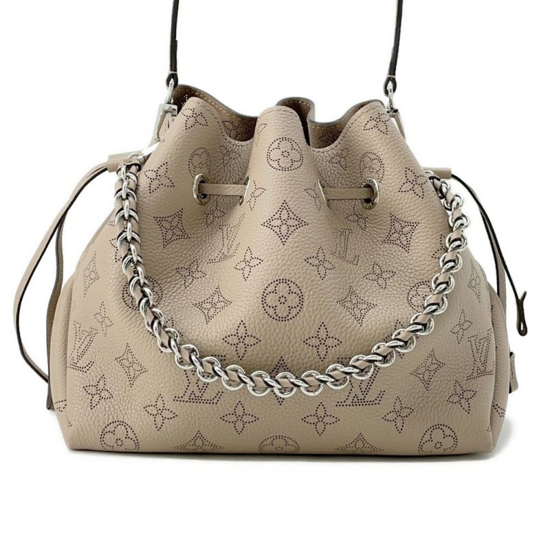 ルイヴィトン ハンドバッグ モノグラム・マヒナ ベラ M57201 LOUIS VUITTON 2way 巾着バッグ