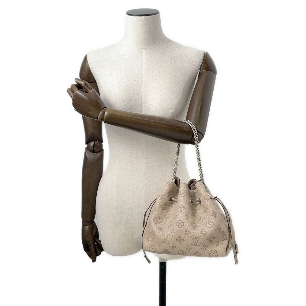 ルイヴィトン ハンドバッグ モノグラム・マヒナ ベラ M57201 LOUIS VUITTON 2way 巾着バッグ