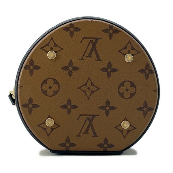 ルイヴィトン ハンドバッグ モノグラム・リバース カンヌ M43986 LOUIS VUITTON バニティバッグ 2way 黒 ブラック