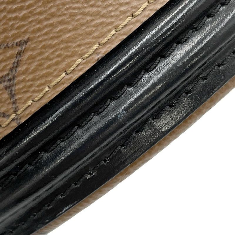 ルイヴィトン ハンドバッグ モノグラム・リバース カンヌ M43986 LOUIS VUITTON バニティバッグ 2way 黒 ブラック