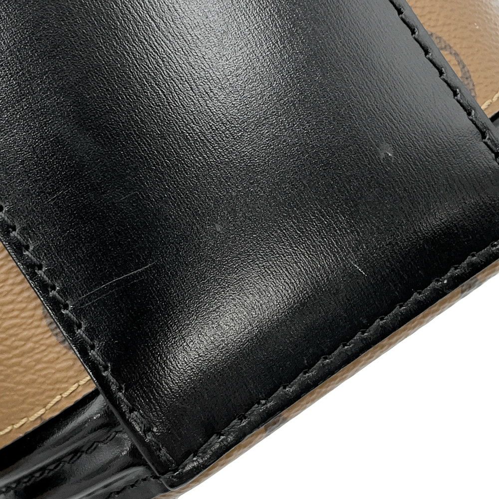 ルイヴィトン ハンドバッグ モノグラム・リバース カンヌ M43986 LOUIS VUITTON バニティバッグ 2way 黒 ブラック