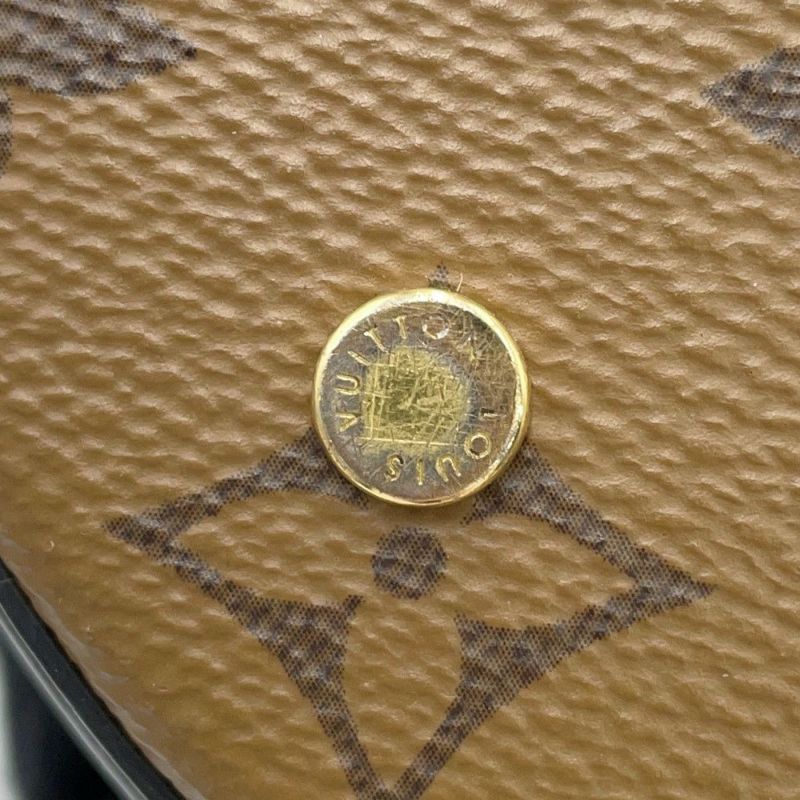 ルイヴィトン ハンドバッグ モノグラム・リバース カンヌ M43986 LOUIS VUITTON バニティバッグ 2way 黒 ブラック