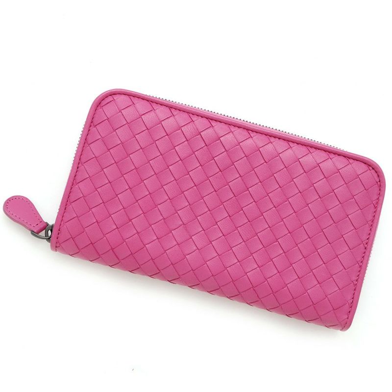 ボッテガヴェネタ 長財布 イントレチャート 114076 BOTTEGA VENETA ボッテガ 財布 ラウンドファスナー長財布