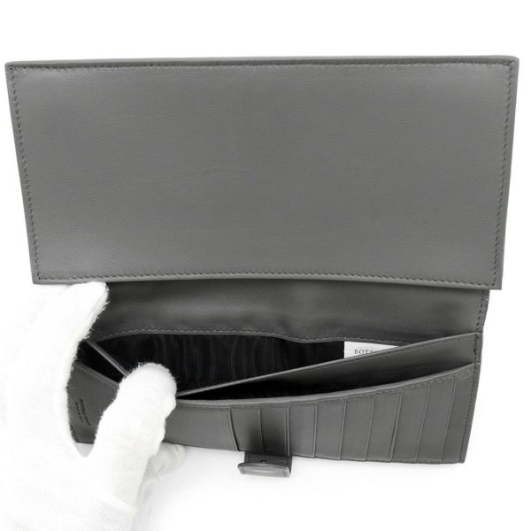 ボッテガヴェネタ 長財布 イントレチャート 刺繍 BOTTEGA VENETA 二つ折り長財布