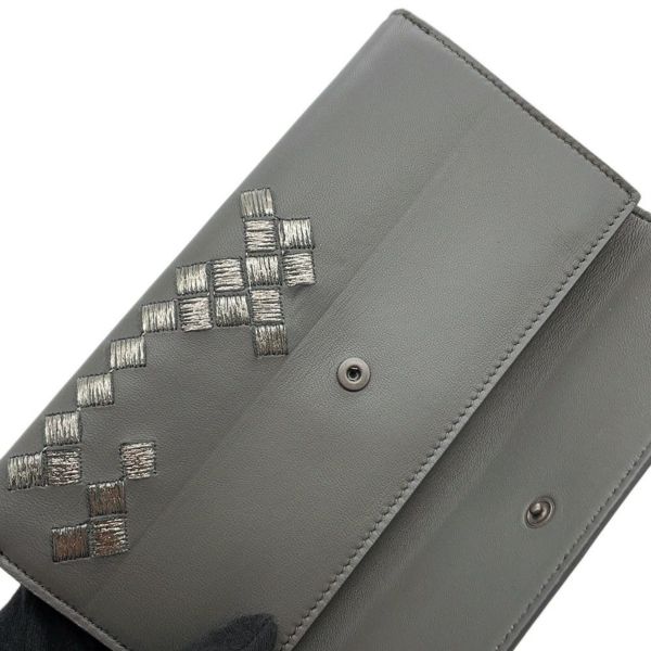 決算セール開催中】ボッテガヴェネタ 長財布 イントレチャート 刺繍