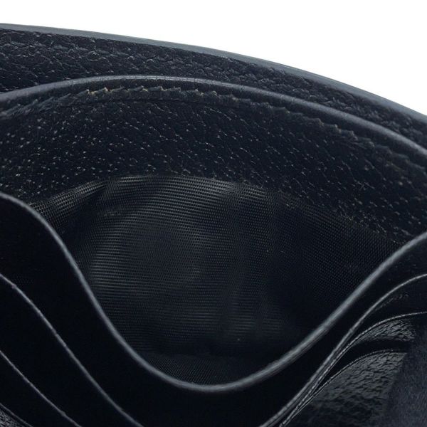 グッチ 二つ折り財布 オフザグリッド GGキャンバス レザー 625573 GUCCI コンパクト財布 黒