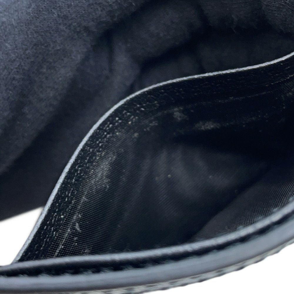 グッチ 二つ折り財布 オフザグリッド GGキャンバス レザー 625573 GUCCI コンパクト財布 黒