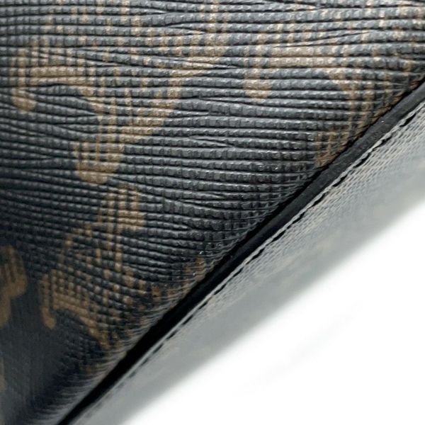 セリーヌ ショルダーバッグ トリオンフ バケットバッグ PVC レザー 196272 CELINE ブラウン