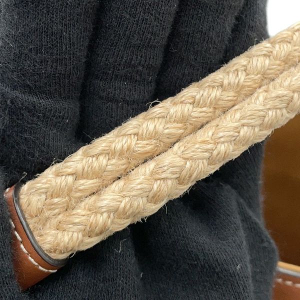 セリーヌ ショルダーバッグ トリオンフ バケットバッグ PVC レザー 196272 CELINE ブラウン