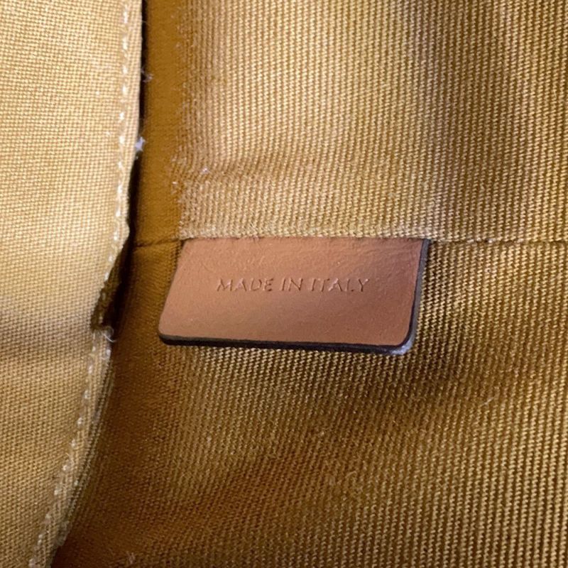 セリーヌ ショルダーバッグ トリオンフ バケットバッグ PVC レザー 196272 CELINE ブラウン