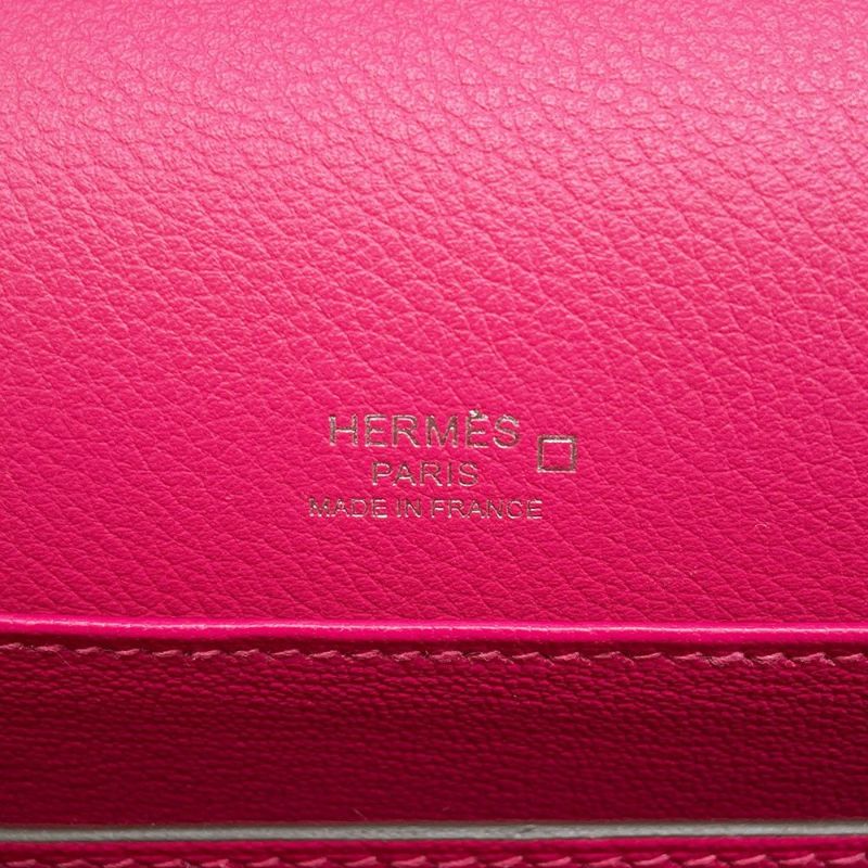 エルメス サック ロウリス ルリ ミニ タッチ ローズメキシコ/シルバー金具 エバーカラー/アリゲーターシャイン U刻印