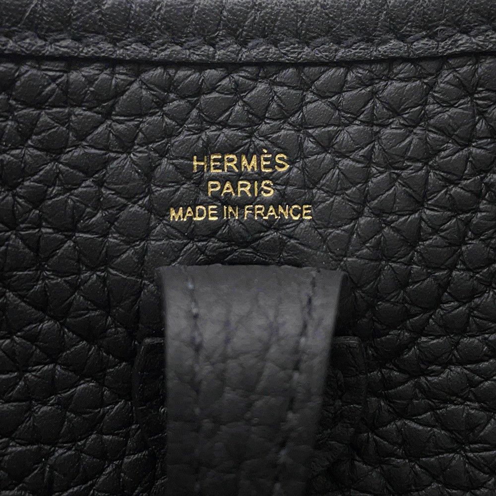 エルメス エブリンTPM アマゾン ブラック/ゴールド金具 トリヨンクレマンス W刻印 黒