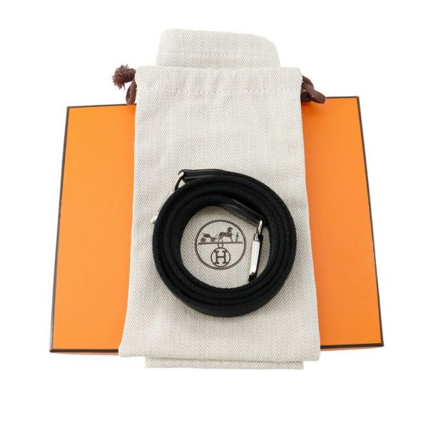 エルメス エブリンTPM アマゾン ブラック/シルバー金具 トリヨンクレマンス W刻印 黒