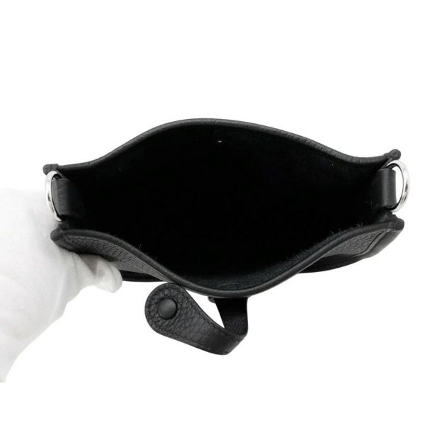 エルメス エブリンTPM アマゾン ブラック/ゴールド金具 トリヨンクレマンス W刻印 黒