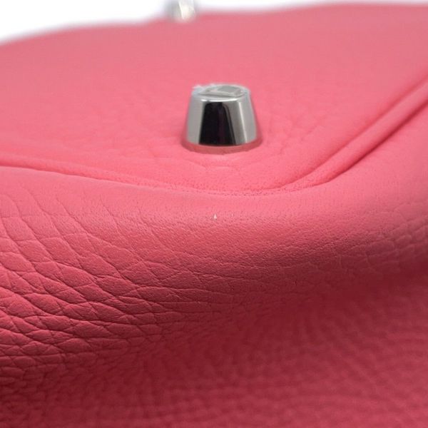 エルメス ハンドバッグ ピコタンロックPM ローズアザレ/シルバー金具 トリヨンクレマンス A刻印 HERMES トートバッグ