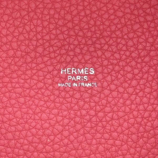 エルメス ハンドバッグ ピコタンロックPM ローズアザレ/シルバー金具 トリヨンクレマンス A刻印 HERMES トートバッグ