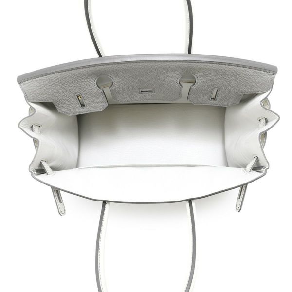 エルメス バーキン30 グリメイヤー/パールグレー/ゴールド金具 トゴ/エバーカラー W刻印 HERMES Birkin ハンドバッグ SPO