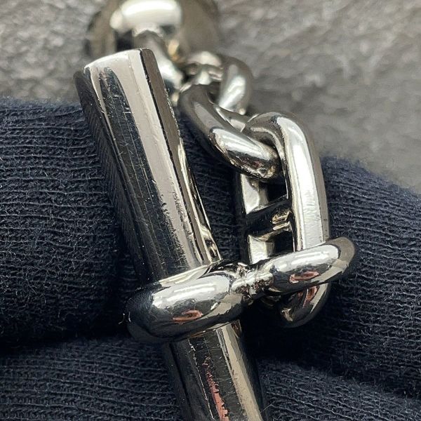 エルメス ショルダーバッグ ヴェスパPM ブラック/ホワイト/シルバー金具 トリヨンクレマンス □C刻印